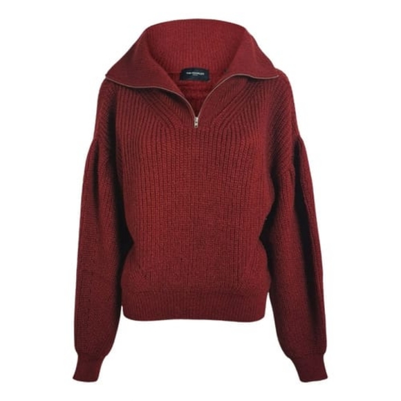 SOLD🎈THE KOOPLES Mohair blend Half Zip Sweater - Picture 3 of 3